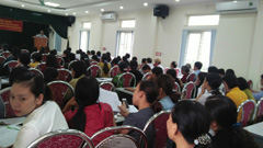 【ベトナム】避妊に関する勉強会にてブレストケアグラブが紹介されました